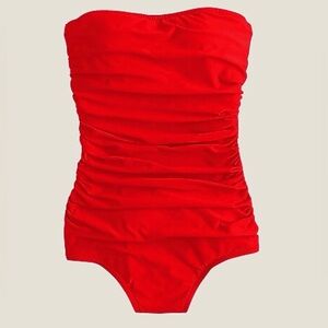 J Crew Ruched swim suit